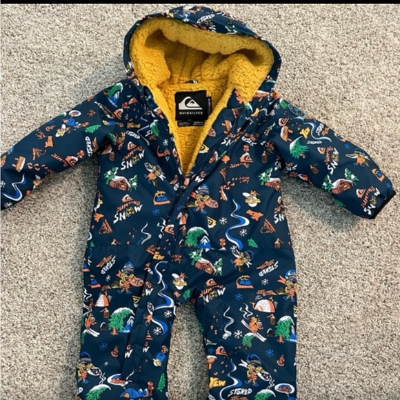 Snowsuit baby boy QUICKSILVER size 12-18 month - Picture 1 of 2